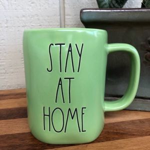 Rae Dunn STAY AT HOME PLANT MOM mug